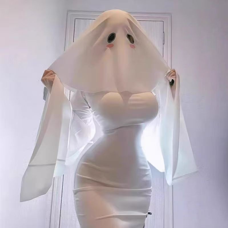 Slim Fit Suit Set - Original Cosplay Outfit Ghost Dress Full