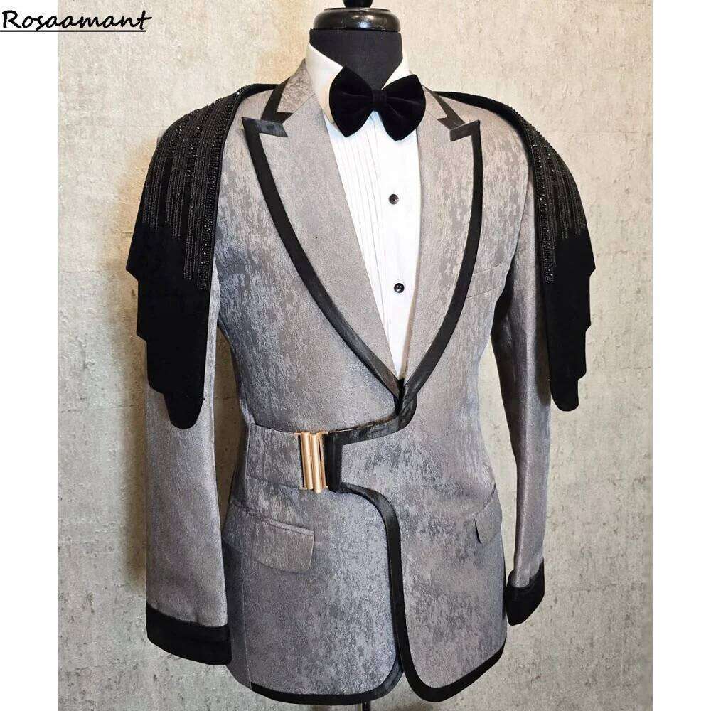 Latest Men Formal Wear - Latest Suits 2 Pieces Set Formal