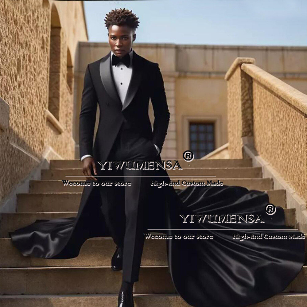 Latest Men Formal Wear - Latest Design Groom Wear Tuxedo Black