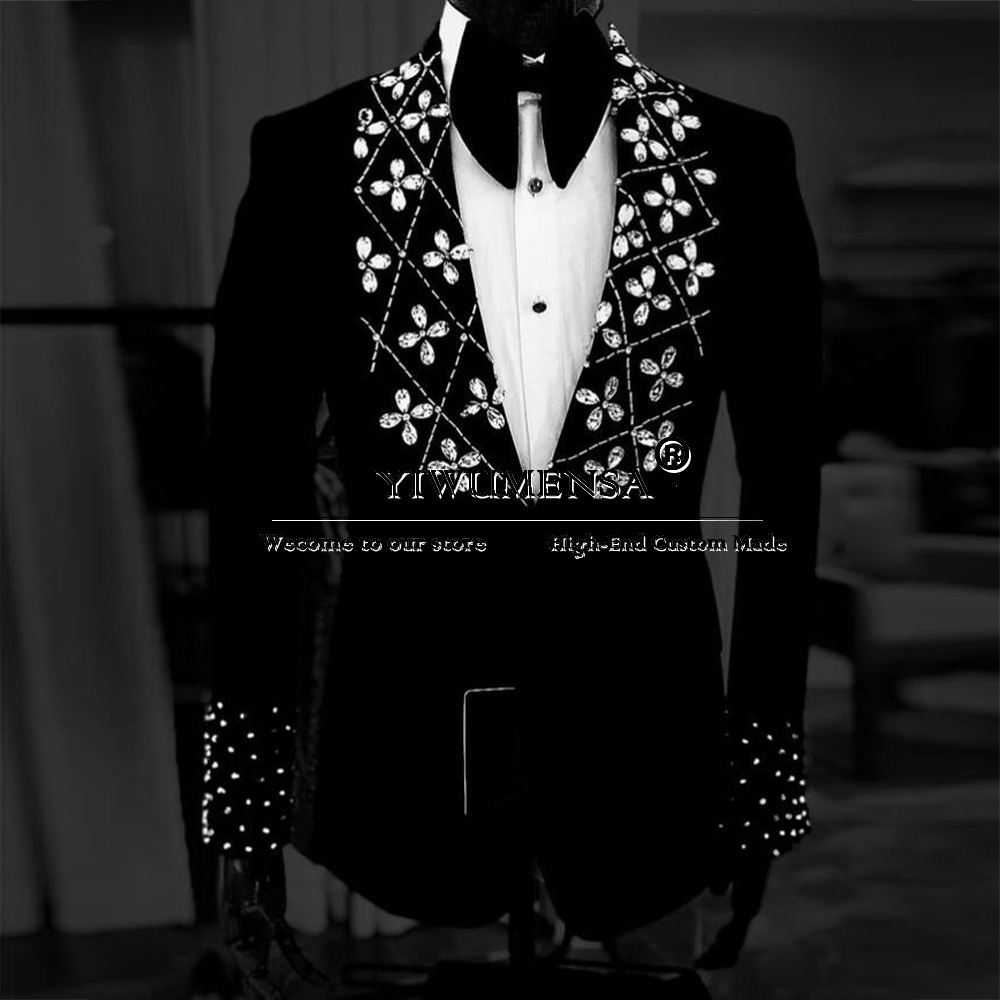 Metallic Jewelry Ornament Suit - Men'S Formal Wear Jewelry recension och pris