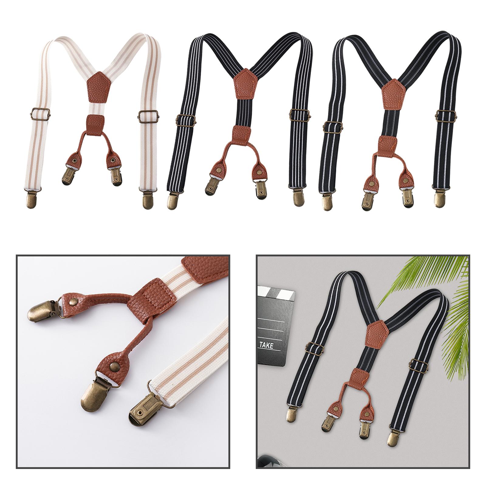 Boys Girls Elastic Suspenders  - Suspender Clip Formal recension och pris