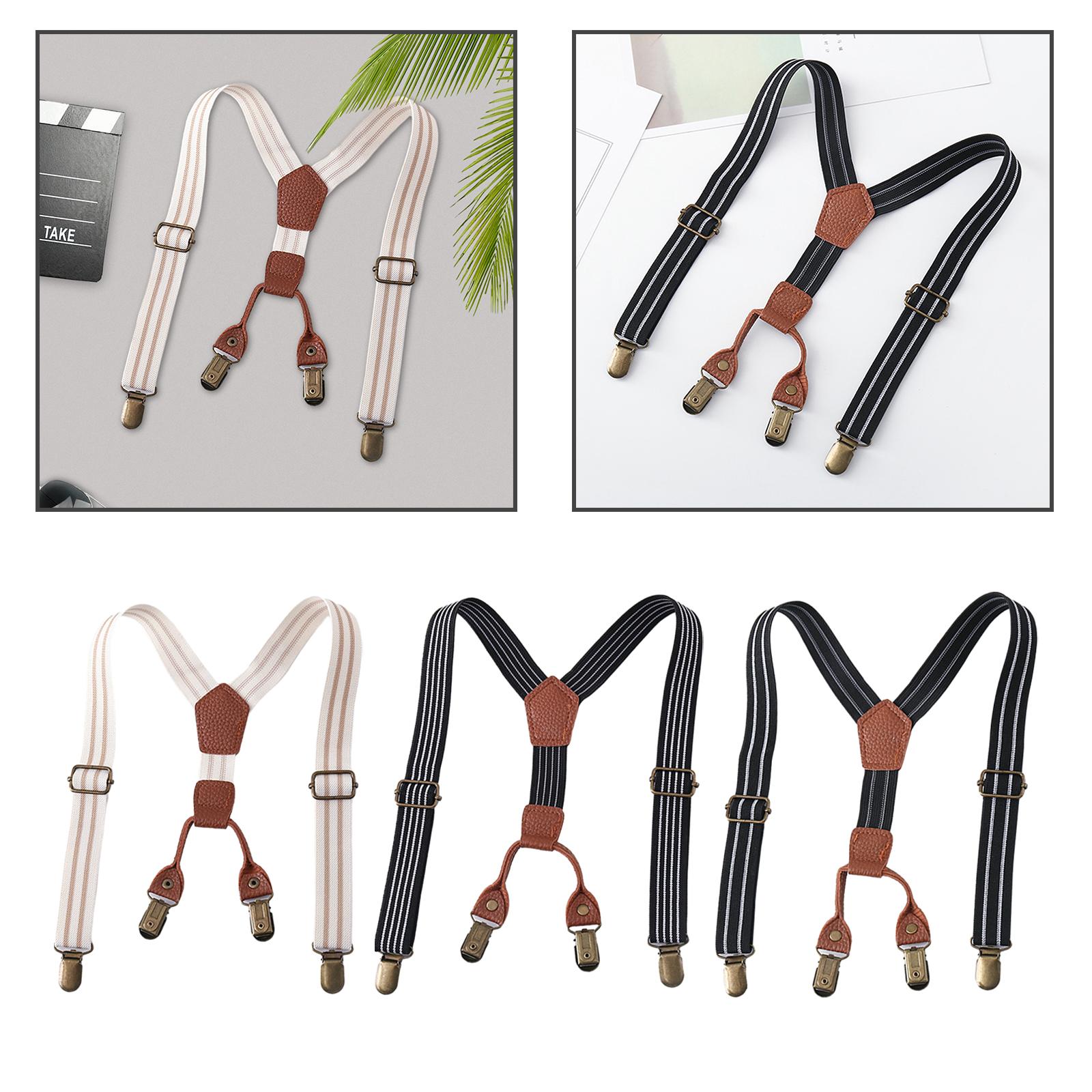 Boys Girls Elastic Suspenders  - Suspender Clip Formal recension och pris