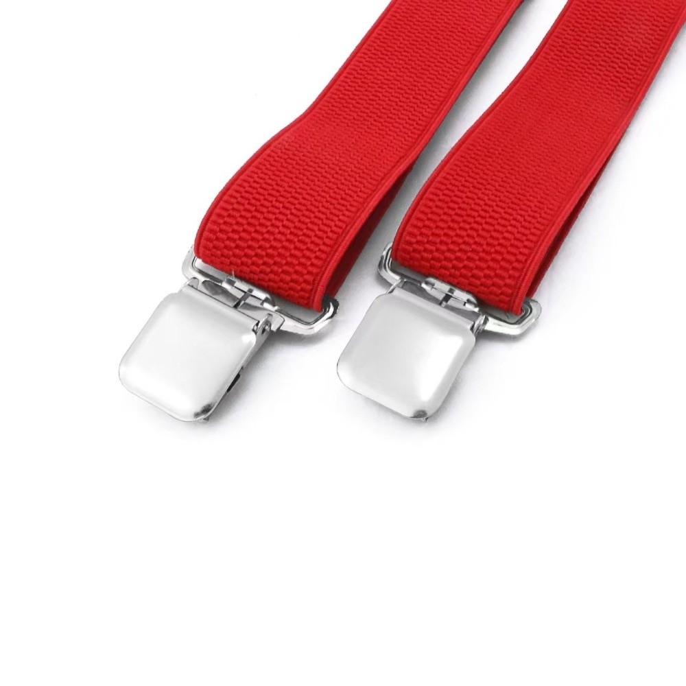 Elastic Heavy Duty Suspenders  - Suspender Clip Formal recension och pris
