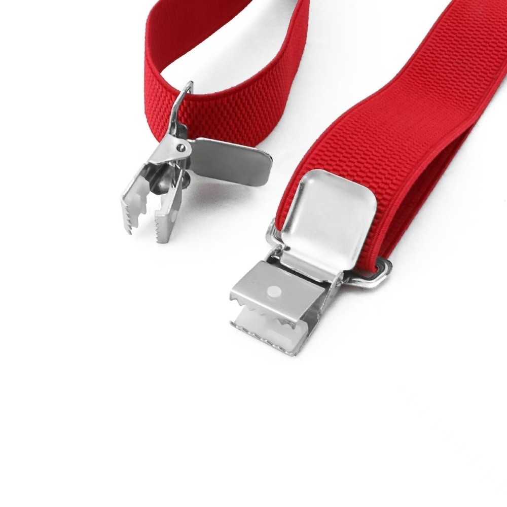 Elastic Heavy Duty Suspenders  - Suspender Clip Formal recension och pris
