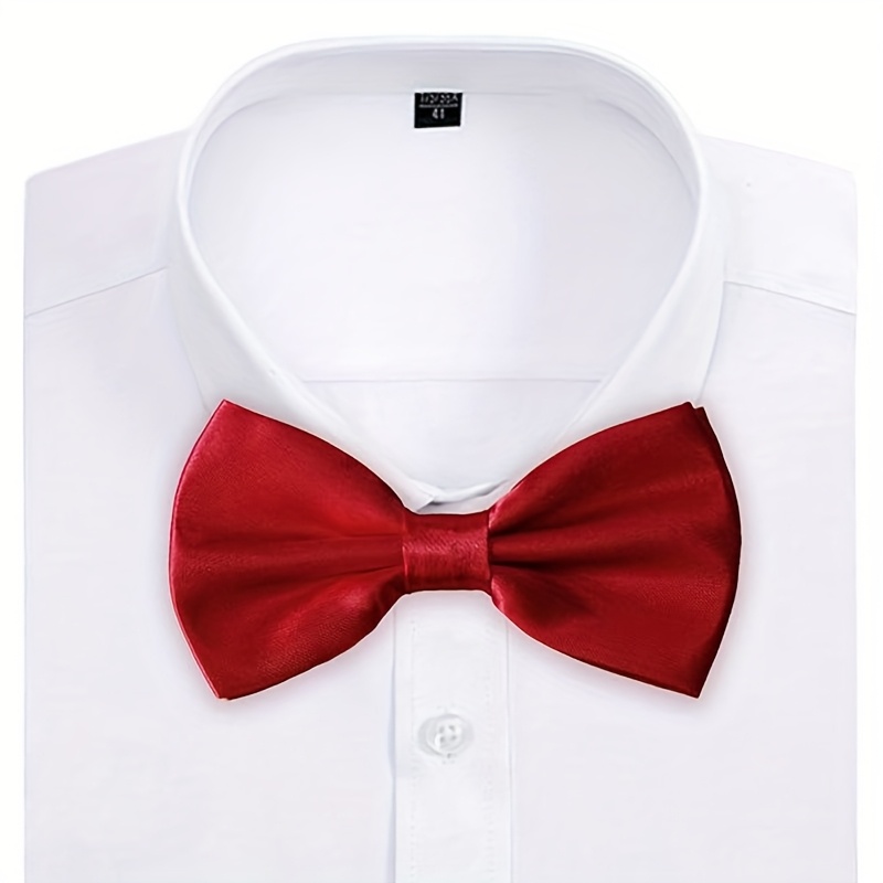 8Pcs/12Pcs Men's Burgundy Pre- - Men'S Formal Wear Bow Ties recension och pris
