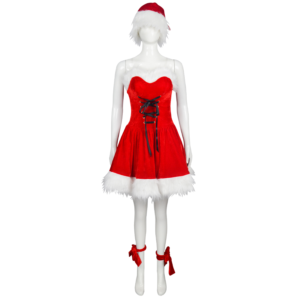 Women's Santa Claus Costume Se - Slim Fit Suit Set recension och pris