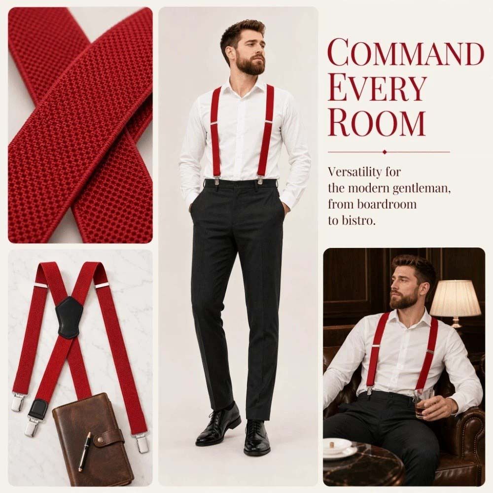 New Elastic Heavy Duty Suspend - Suspender Clip Formal recension och pris