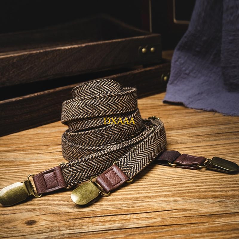 DXAA Men Elastic Suspenders 3  - Suspender Clip Formal recension och pris