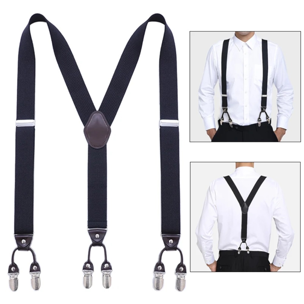 Vintage Suspenders for Men Wed - Suspender Clip Formal recension och pris