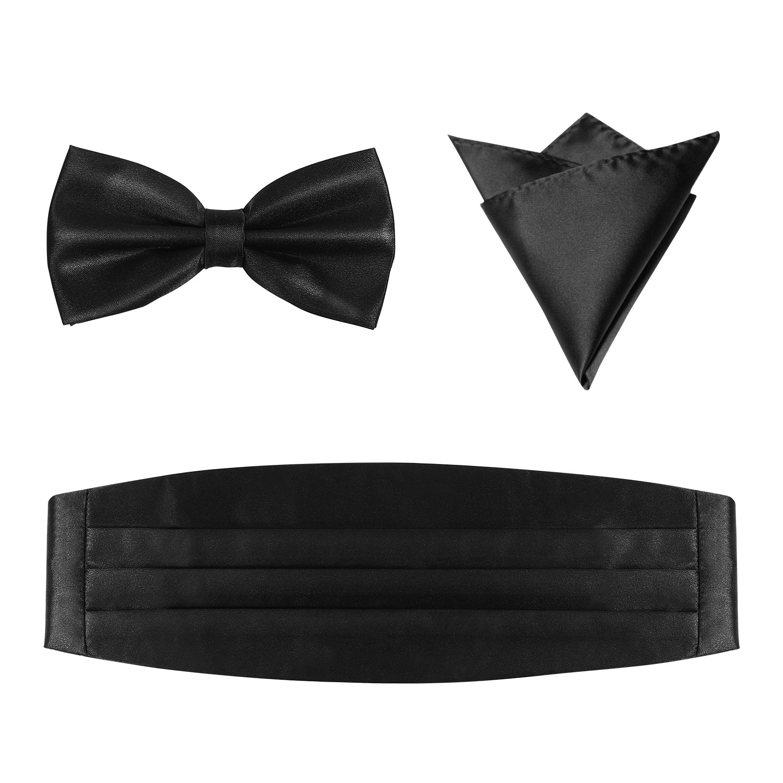 1Set Premium Polyester Cummerb - Men'S Formal Wear Bow Ties recension och pris