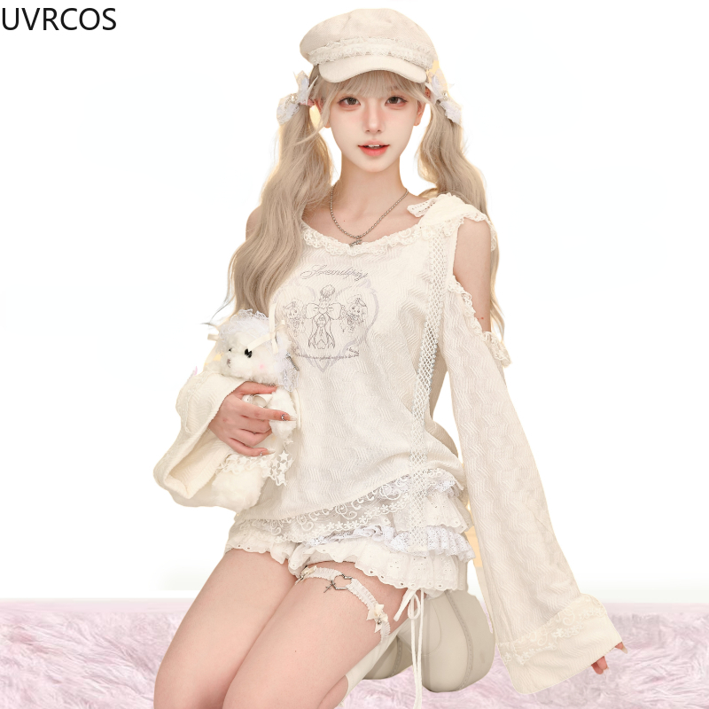 Kawaii Sweet Lolita Style Skir - Slim Fit Suit Set recension och pris