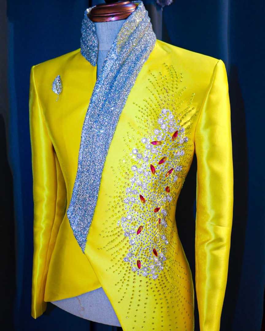 Fashion Yellow Wedding Tuxedos - Unique Men'S Formal Wear recension och pris
