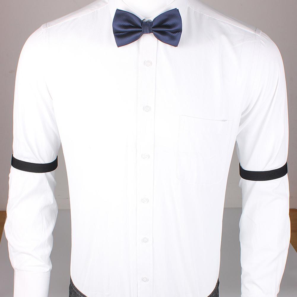 Elastic Shirt Armbands Garter  - Suspender Clip Formal recension och pris