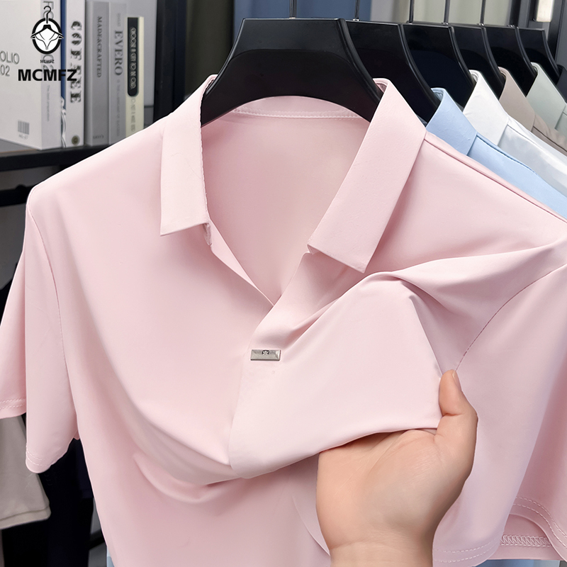Simple Hidden Bar Fastener Men - Men'S Polo Formal Wear recension och pris