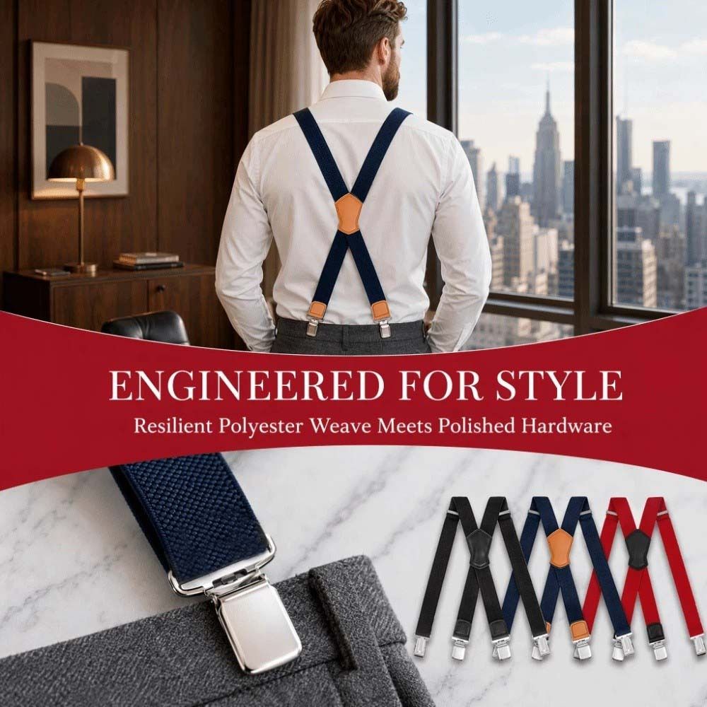 New Elastic Heavy Duty Suspend - Suspender Clip Formal recension och pris