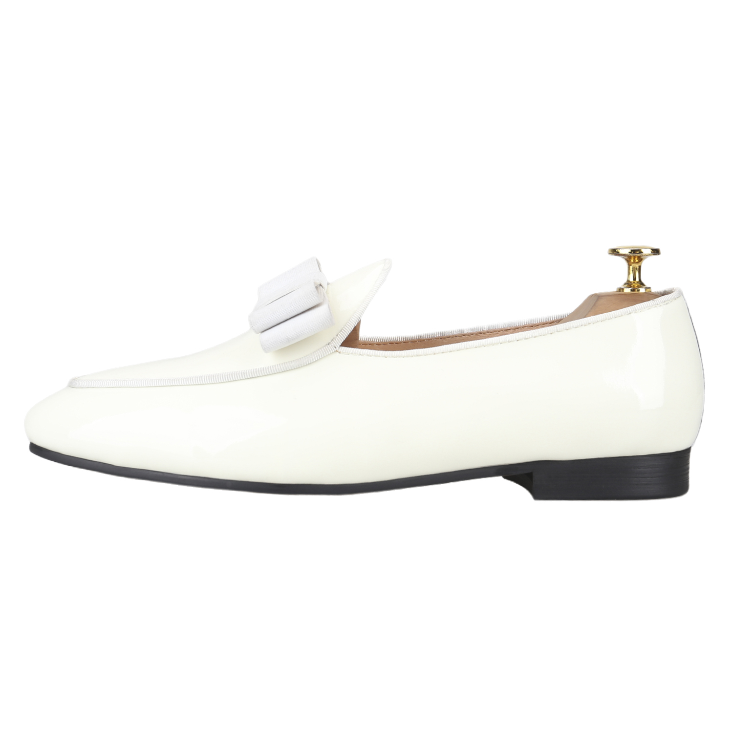 Piergitar White Patent Leather - Men'S Formal Wear Bow Ties recension och pris