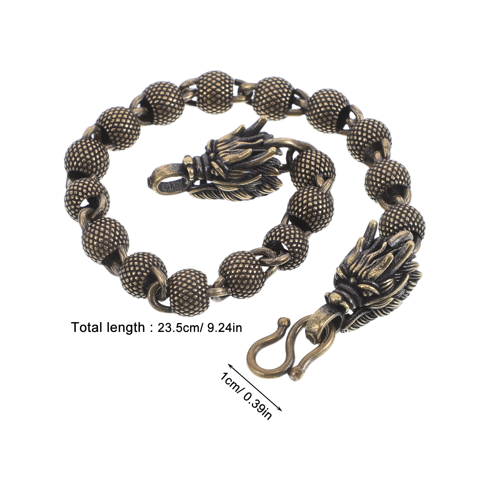Copper Dragon Head Bracelet Vi - Men'S Formal Wear Jewelry recension och pris