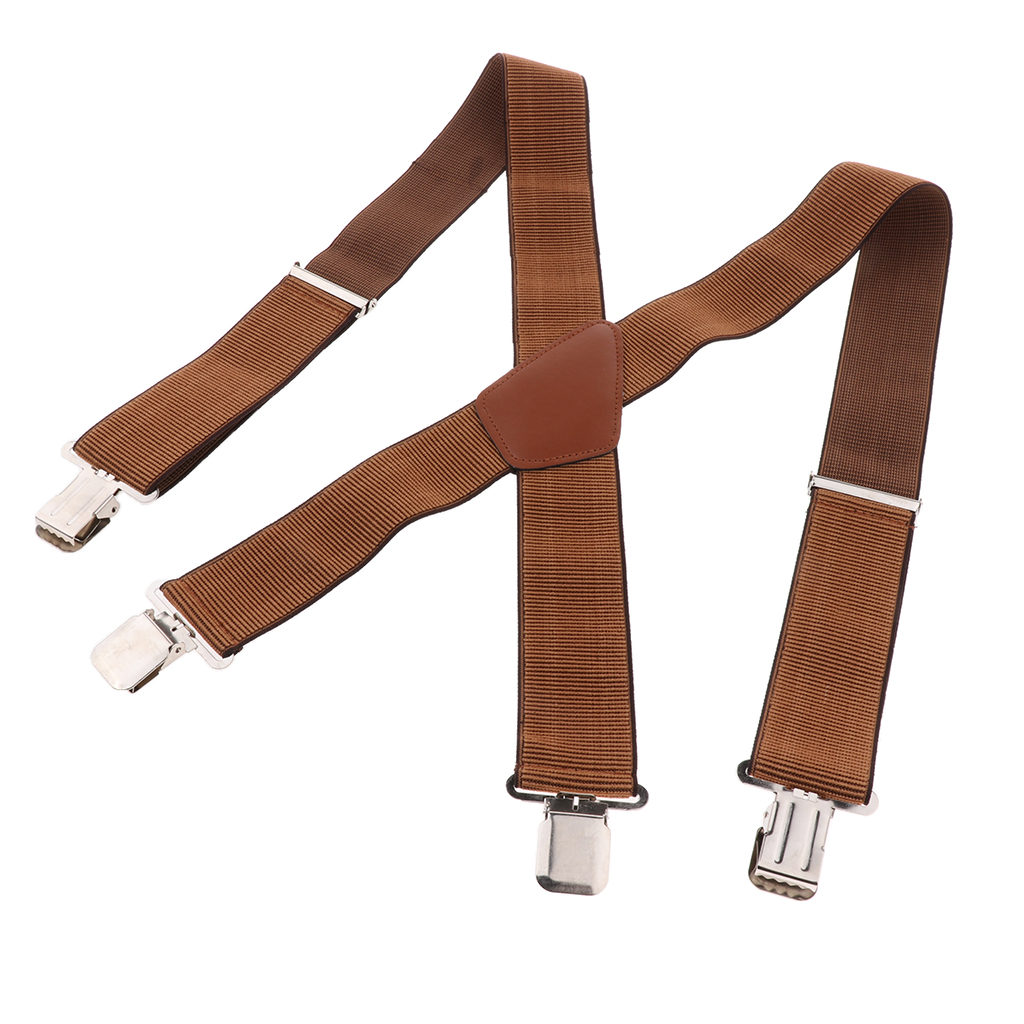 Adjustable Y-back Suspenders f - Suspender Clip Formal recension och pris
