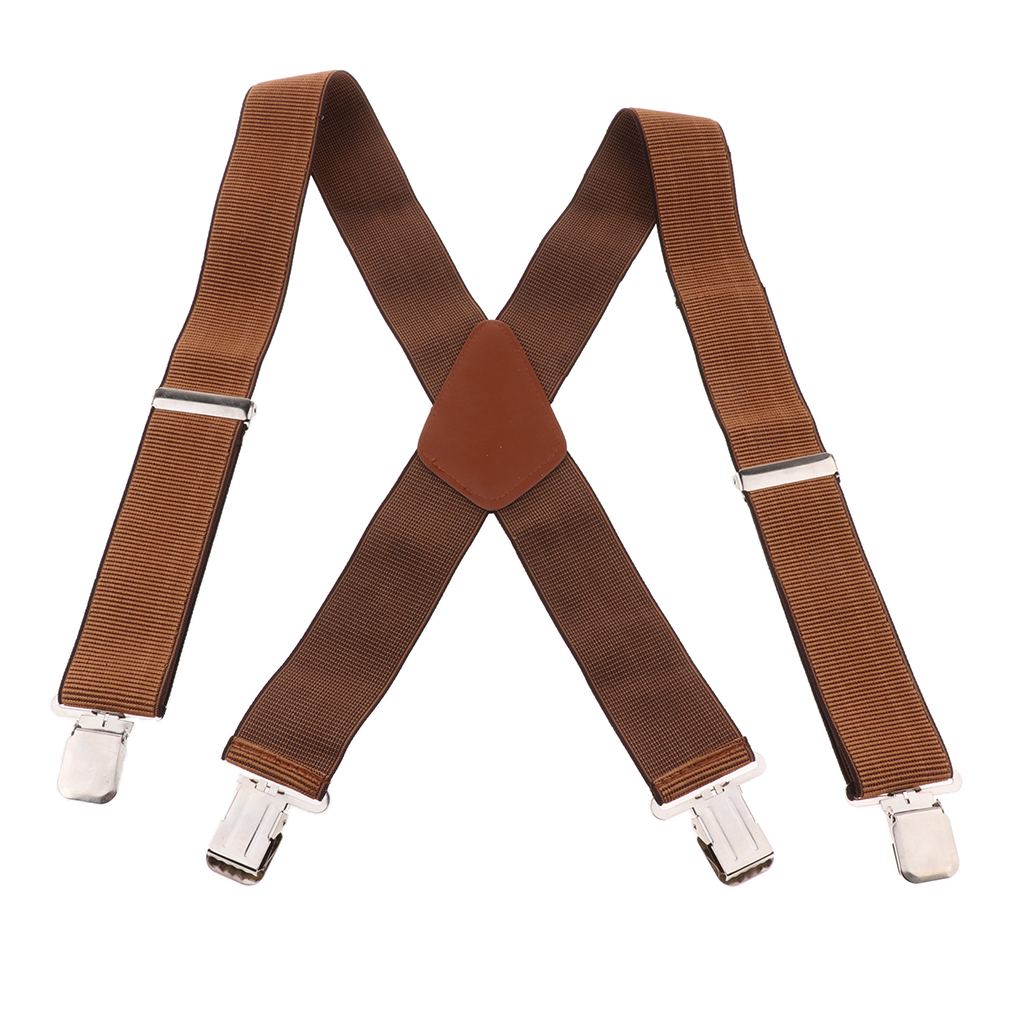 Adjustable Y-back Suspenders f - Suspender Clip Formal recension och pris