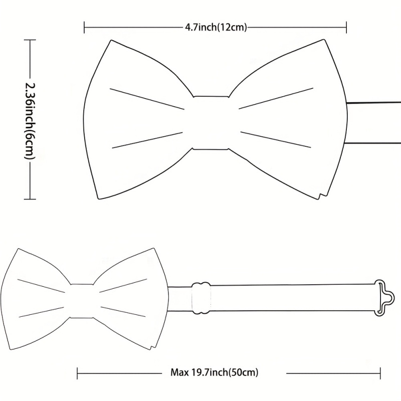 Men's and Women's Adjustable B - Men'S Formal Wear Bow Ties recension och pris