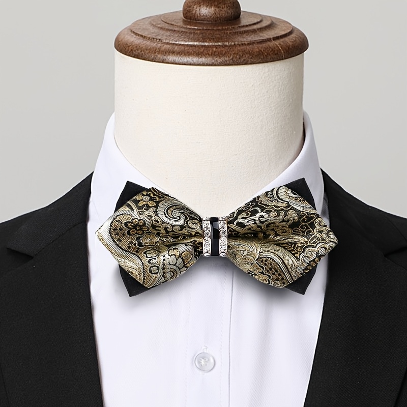 Men's Jacquard Satin Bow Tie w - Men'S Formal Wear Bow Ties recension och pris