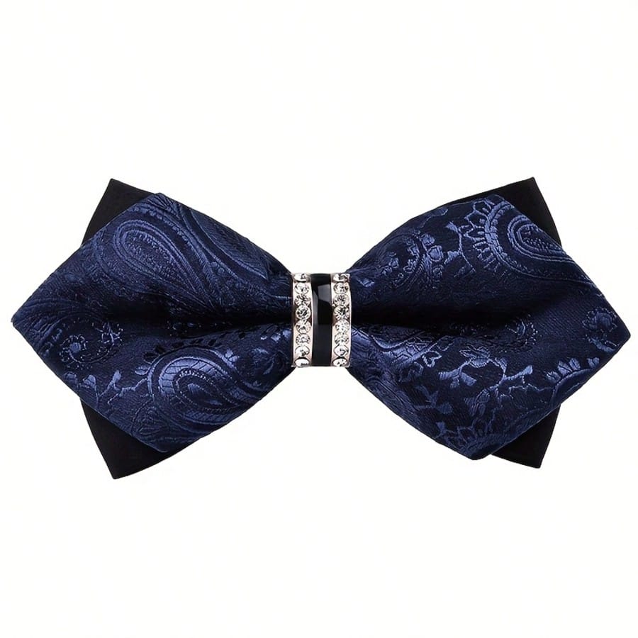 Men's Jacquard Satin Bow Tie w - Men'S Formal Wear Bow Ties recension och pris