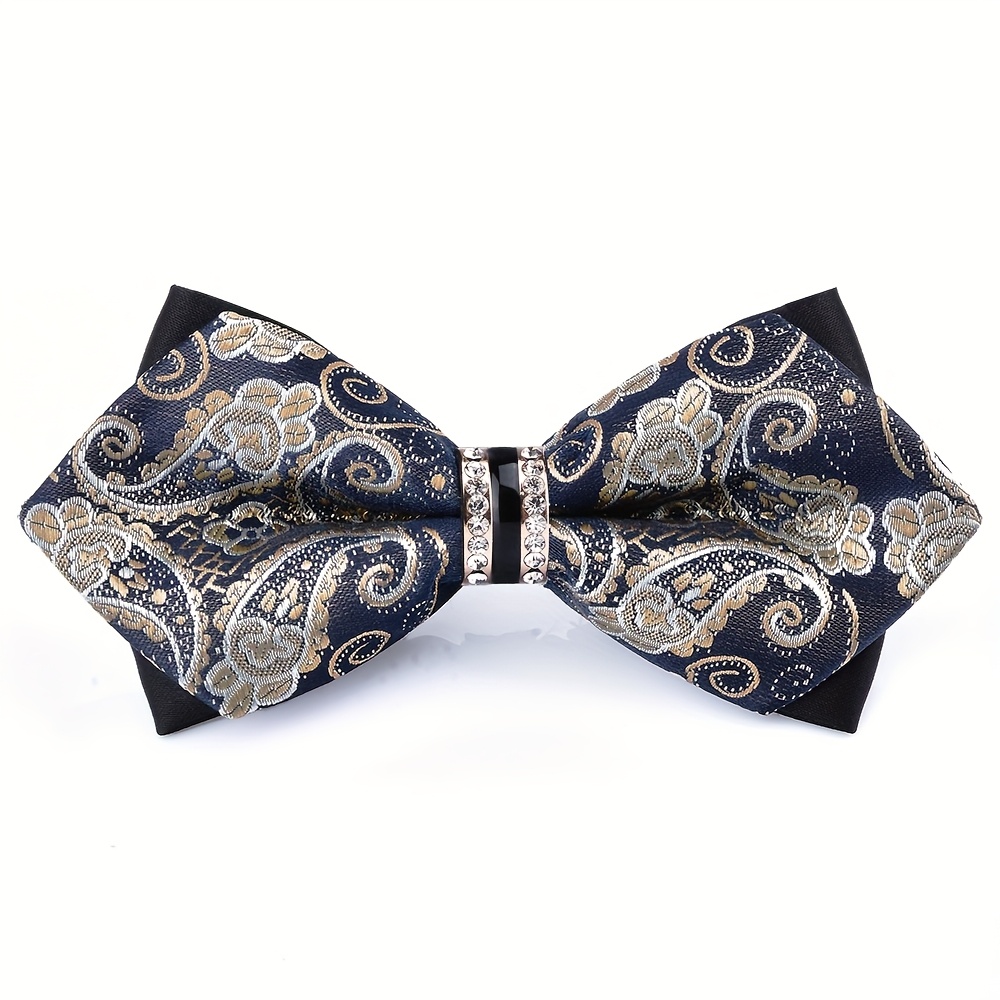 Men's Jacquard Satin Bow Tie w - Men'S Formal Wear Bow Ties recension och pris