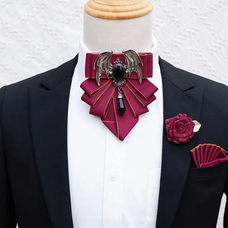 Men's Bow Tie Brooch Set Briti - Men'S Formal Wear Bow Ties recension och pris