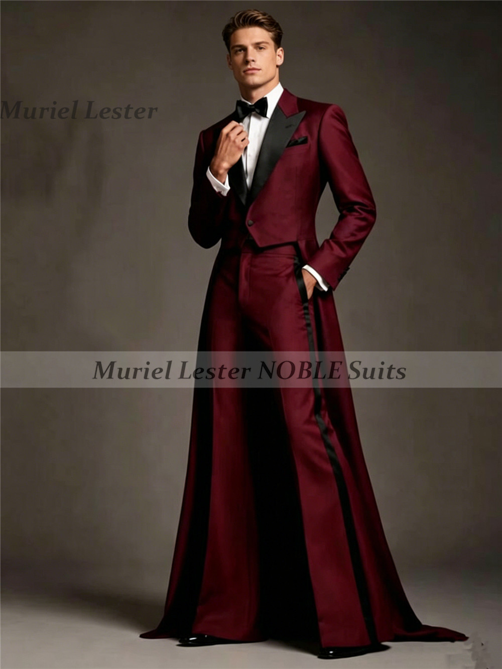 Unique Design Suit Men Long Bl - Unique Men'S Formal Wear recension och pris