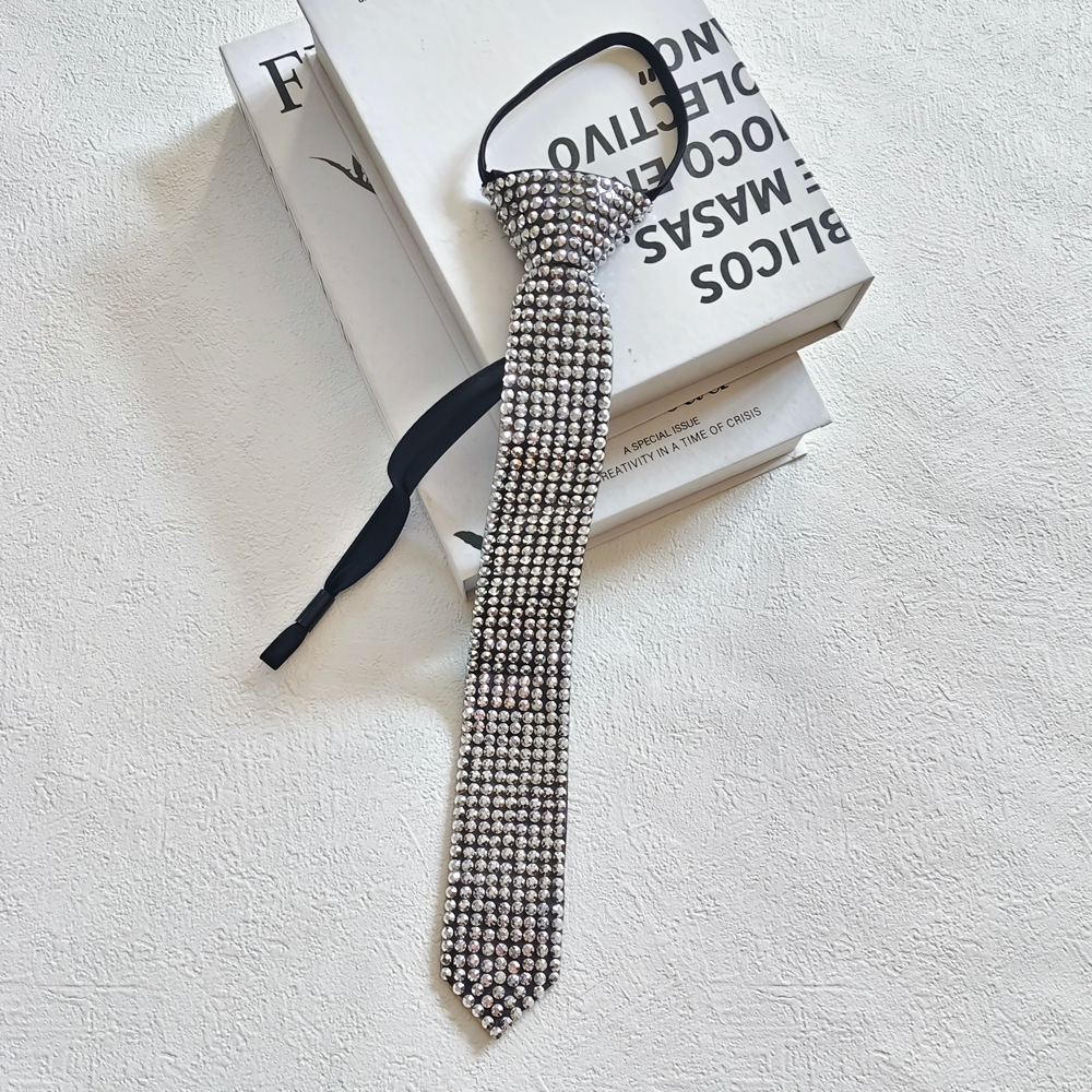 Retro Rhinestone Crystal Tie U - Men'S Formal Wear Jewelry recension och pris