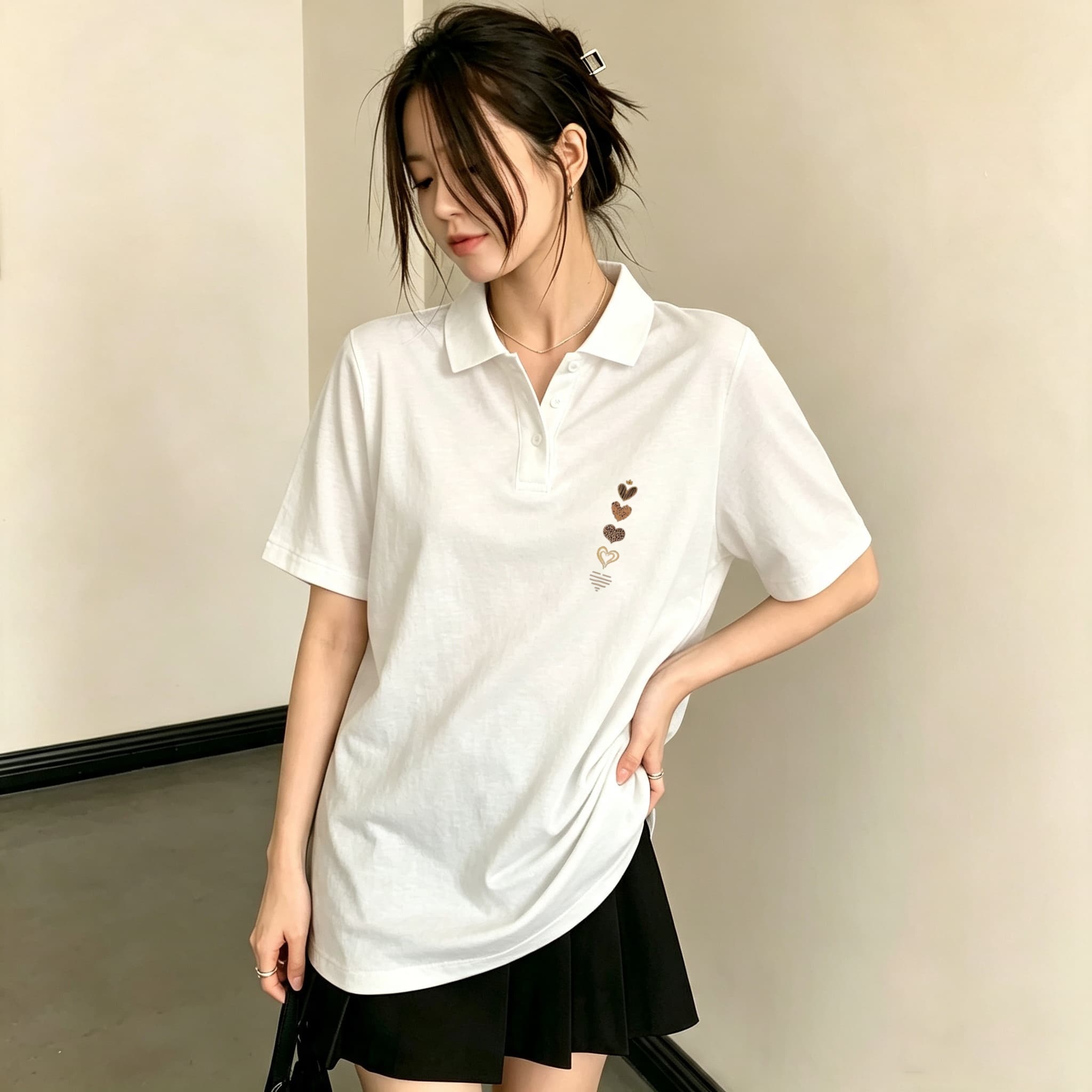 Women's Black Lapel Collar Pol - Men'S Polo Formal Wear recension och pris