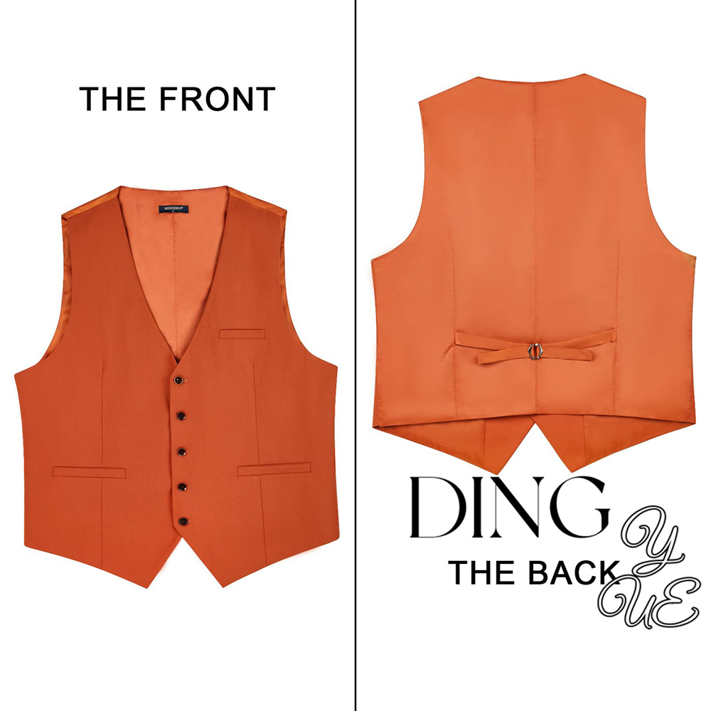 Men's Suit Vest Business Forma - Formal Vest Waistcoat recension och pris
