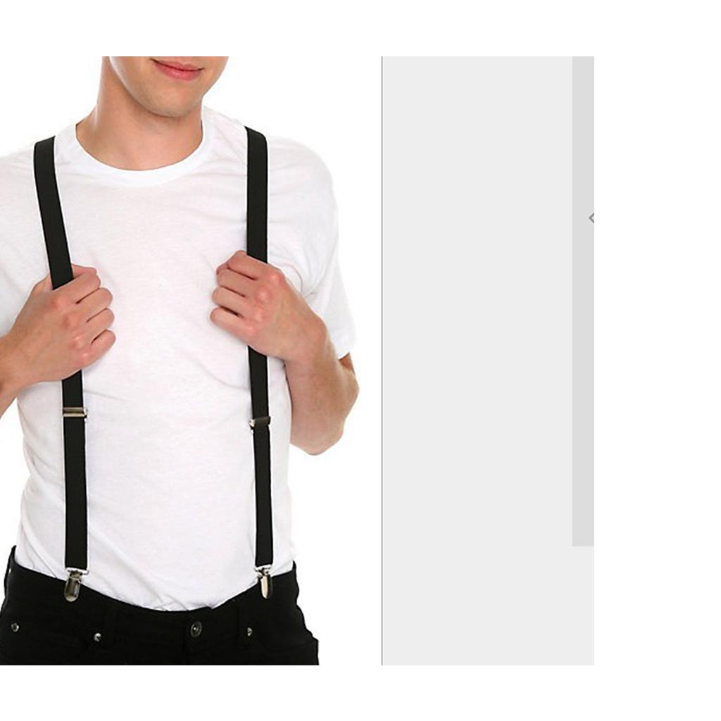 Men Trousers Suspenders Adjust - Suspender Clip Formal recension och pris