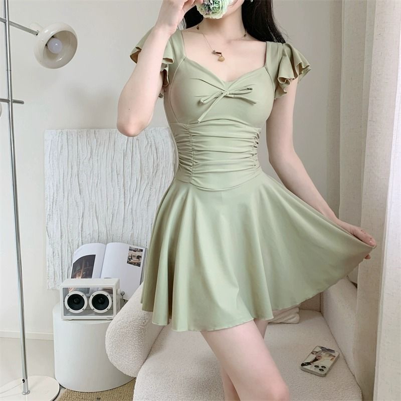 2026 New Women Skirted Swimdre - Slim Fit Suit Set recension och pris